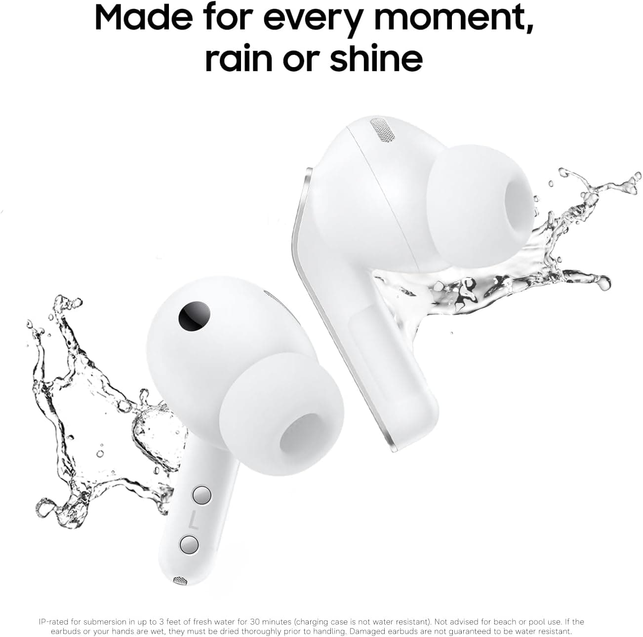 ایرفون بیسیم Samsung مدل Galaxy Buds 4 Pro سفید با حذف نویز ایرفون بیسیم Samsung مدل Galaxy Buds 4 Pro سفید با حذف نویز