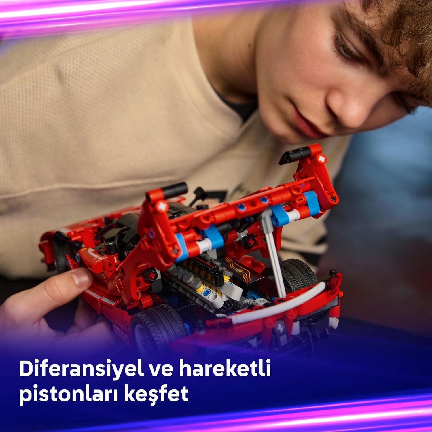 لگو Technic Ferrari FXX K مدل 42212 لگو Technic Ferrari FXX K مدل 42212