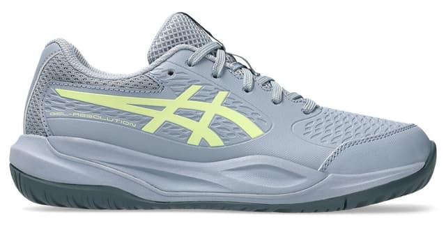 کفش تنیس Asics GEL-RESOLUTION X GS نعنای یخی و آبی مدل 1044A081-402 کفش تنیس Asics GEL-RESOLUTION X GS نعنای یخی و آبی مدل 1044A081-402