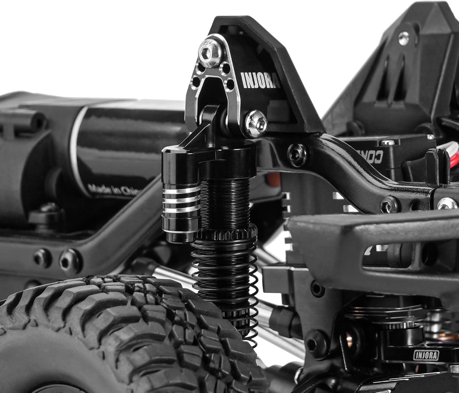 کیت پایه کمکفنر آلومینیومی ماشین کنترلی 1/18 INJORA با افزایش ارتفاع مدل TRX4M Defender Bronco کیت پایه کمکفنر آلومینیومی ماشین کنترلی 1/18 INJORA با افزایش ارتفاع مدل TRX4M Defender Bronco