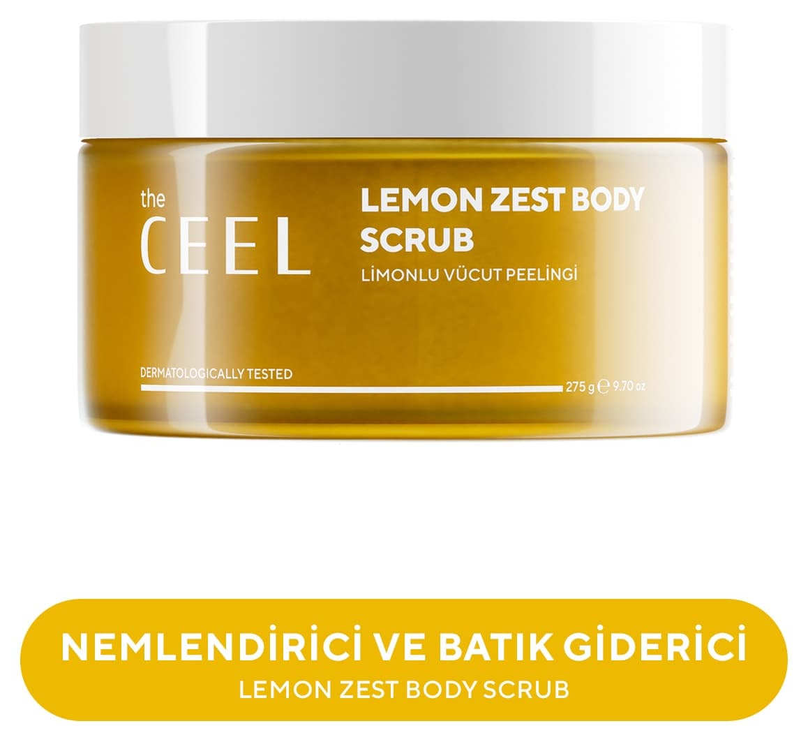 پیلینگ بدن The Ceel لیمویی مرطوبکننده و تغذیهکننده 275 gr پیلینگ بدن The Ceel لیمویی مرطوبکننده و تغذیهکننده 275 gr