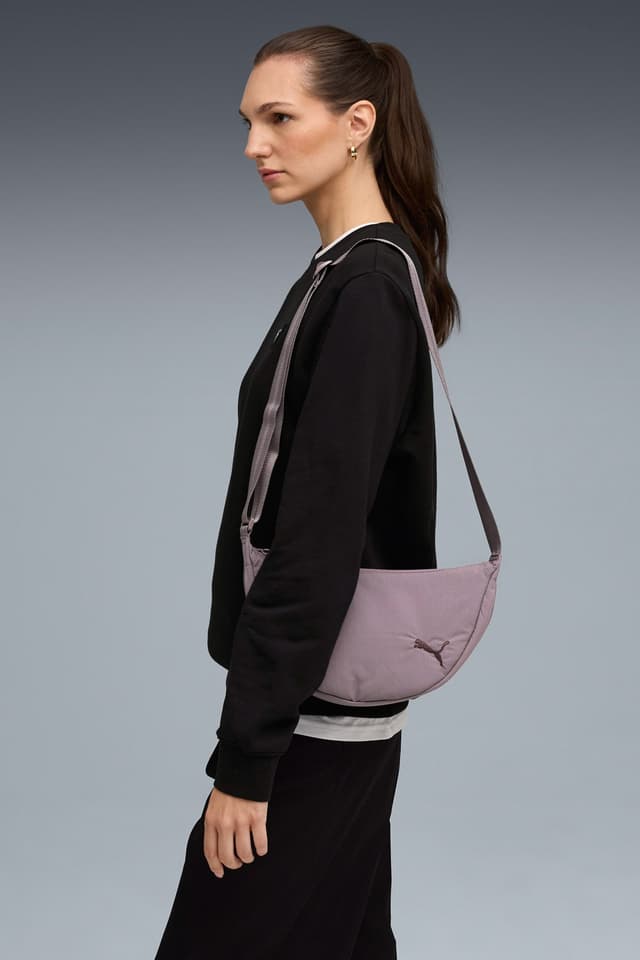 کیف دوشی زنانه Puma صورتی HER Half Moon Bag کیف دوشی زنانه Puma صورتی HER Half Moon Bag