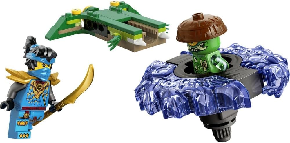 لگو NINJAGO ست اسباببازی مدل Nya vs. Mutation Monster Spinner 71849 لگو NINJAGO ست اسباببازی مدل Nya vs. Mutation Monster Spinner 71849