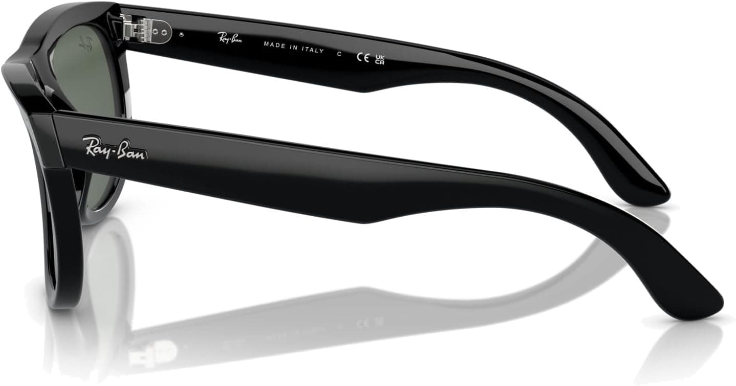 عینک آفتابی یونیسکس Ray-Ban سیاه مدل 0RBR0502S 6677VR 50 عینک آفتابی یونیسکس Ray-Ban سیاه مدل 0RBR0502S 6677VR 50