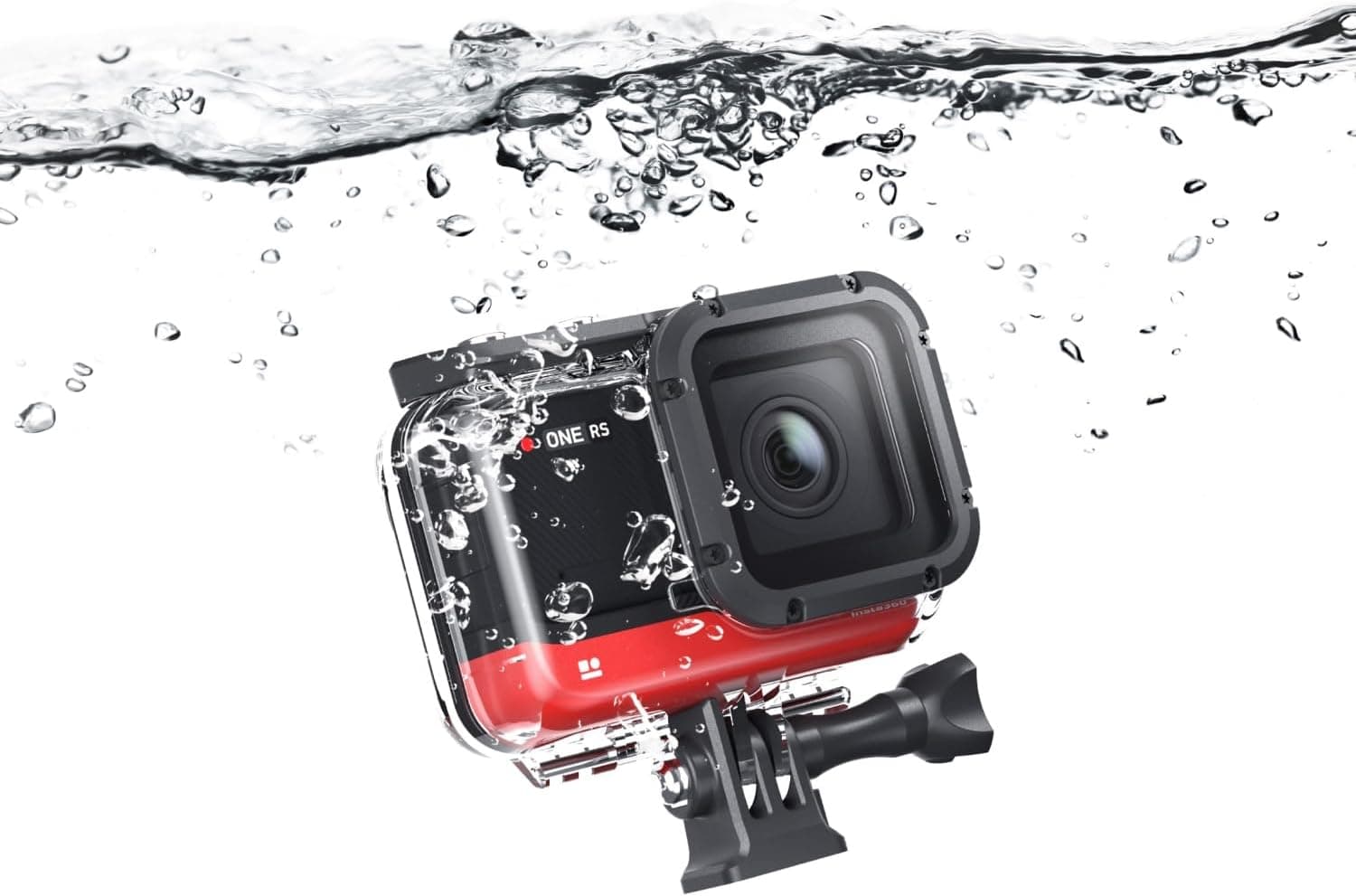 محفظه ضدآب لنز 4K Boost برای Insta360 One RS محفظه ضدآب لنز 4K Boost برای Insta360 One RS