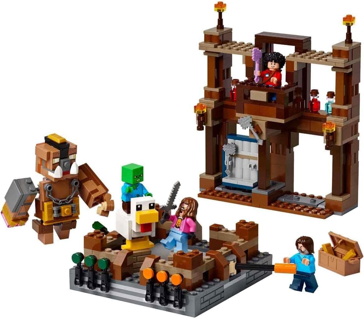 لگو Minecraft Woodland Mansion Fighting Ring مدل 21272 لگو Minecraft Woodland Mansion Fighting Ring مدل 21272