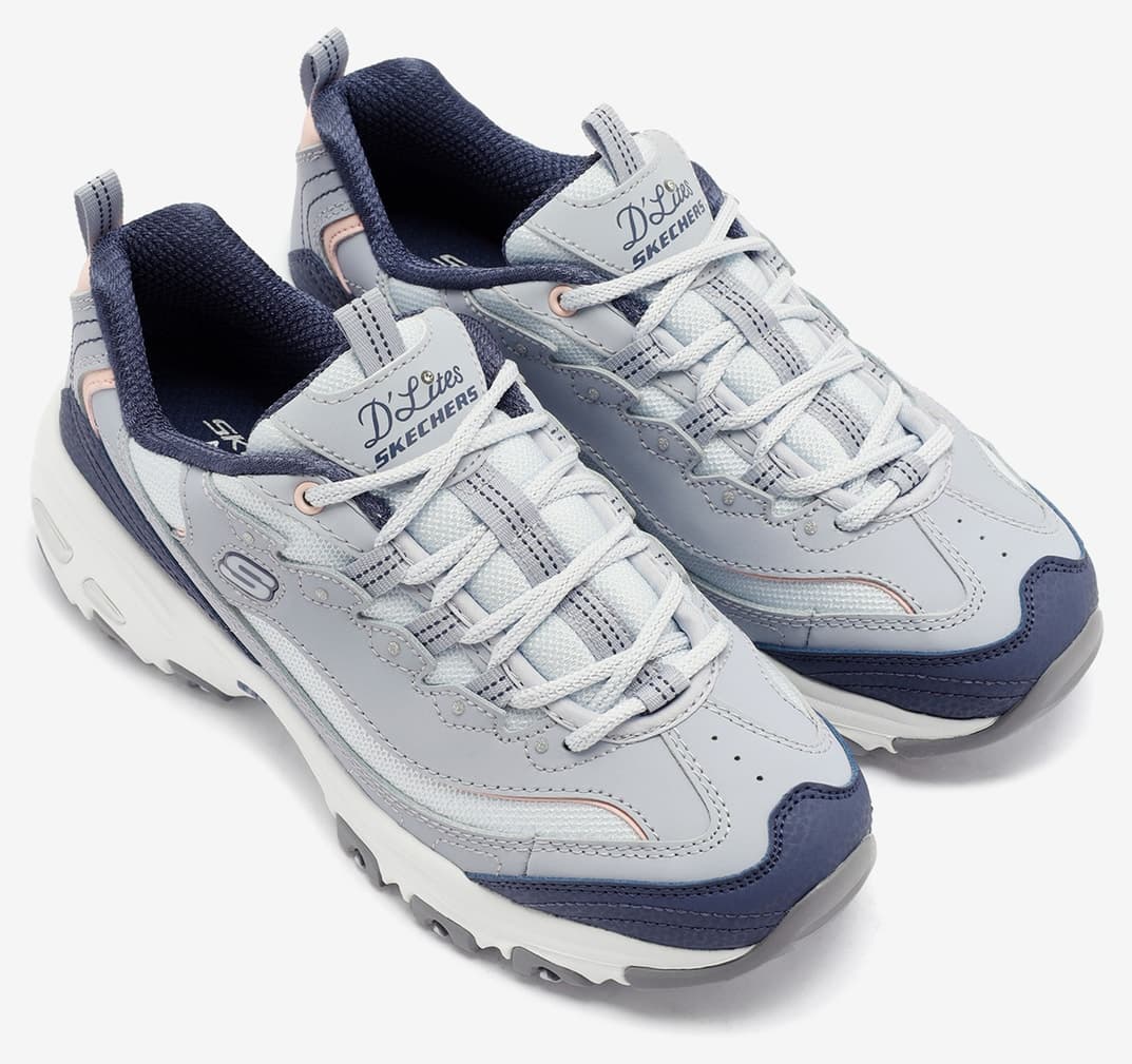 کفش اسنیکرز زنانه Skechers آبی D'lites POPULAR VOTE مدل 150241 LBMT کفش اسنیکرز زنانه Skechers آبی D'lites POPULAR VOTE مدل 150241 LBMT
