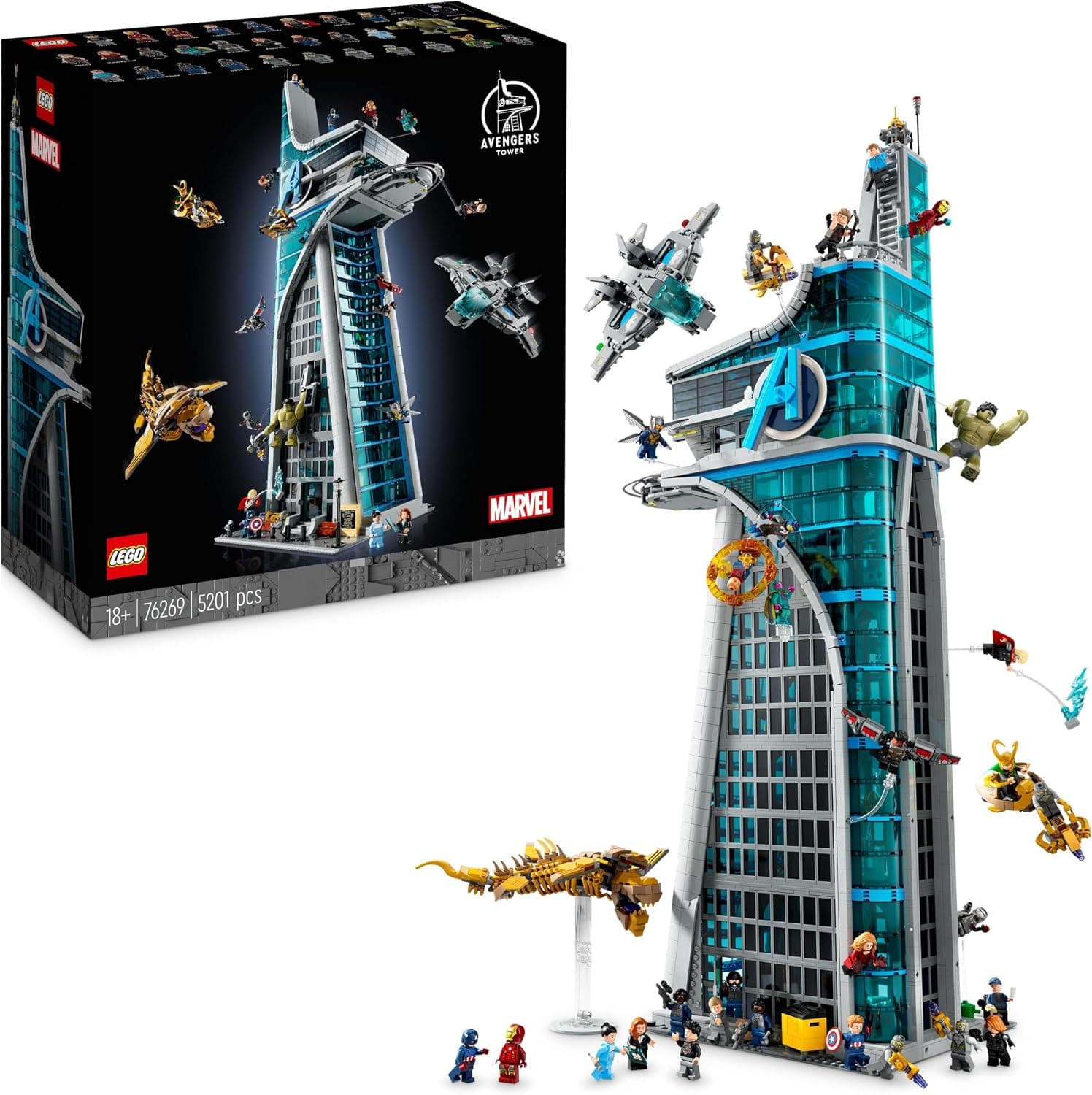 لگو Marvel Avengers Tower مدل 76269 با 5,201 قطعه لگو Marvel Avengers Tower مدل 76269 با 5,201 قطعه