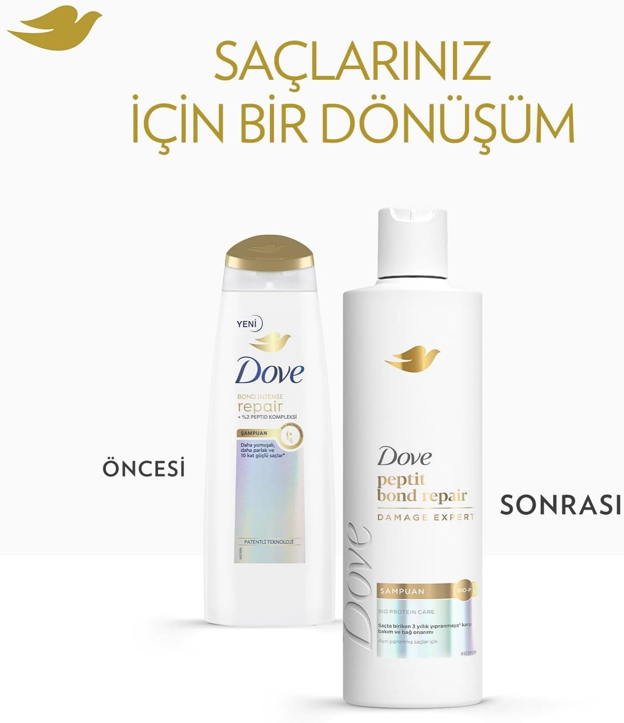 شampoo Dove Peptide Bond Repair 375ml شampoo Dove Peptide Bond Repair 375ml