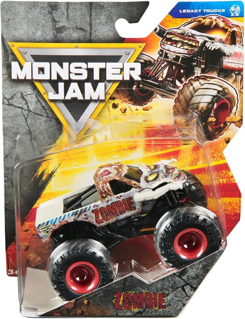 کامیون اسباببازی دایکست Monster Jam مدل Zombie مقیاس 1:64 سری Legacy 43 کامیون اسباببازی دایکست Monster Jam مدل Zombie مقیاس 1:64 سری Legacy 43