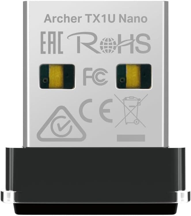 آداپتور USB Wi-Fi 6 TP-Link Archer TX1U Nano AX300 Mbps آداپتور USB Wi-Fi 6 TP-Link Archer TX1U Nano AX300 Mbps