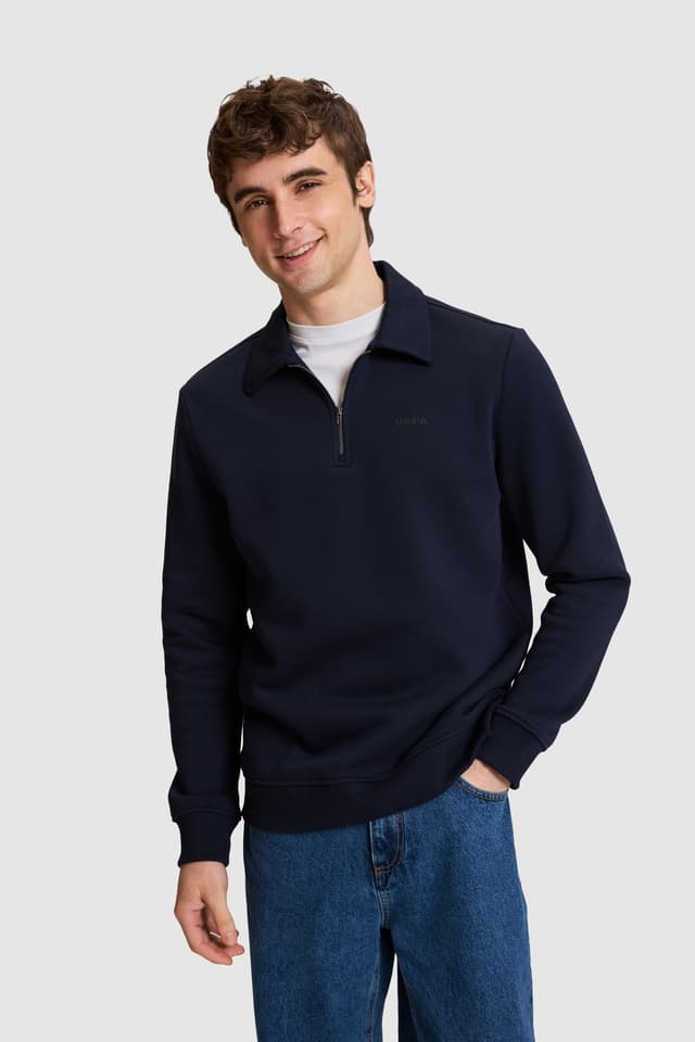 سویشرت مردانه U.S. Polo Assn. سرمهای Basic مدل 50333230-VR033 سویشرت مردانه U.S. Polo Assn. سرمهای Basic مدل 50333230-VR033