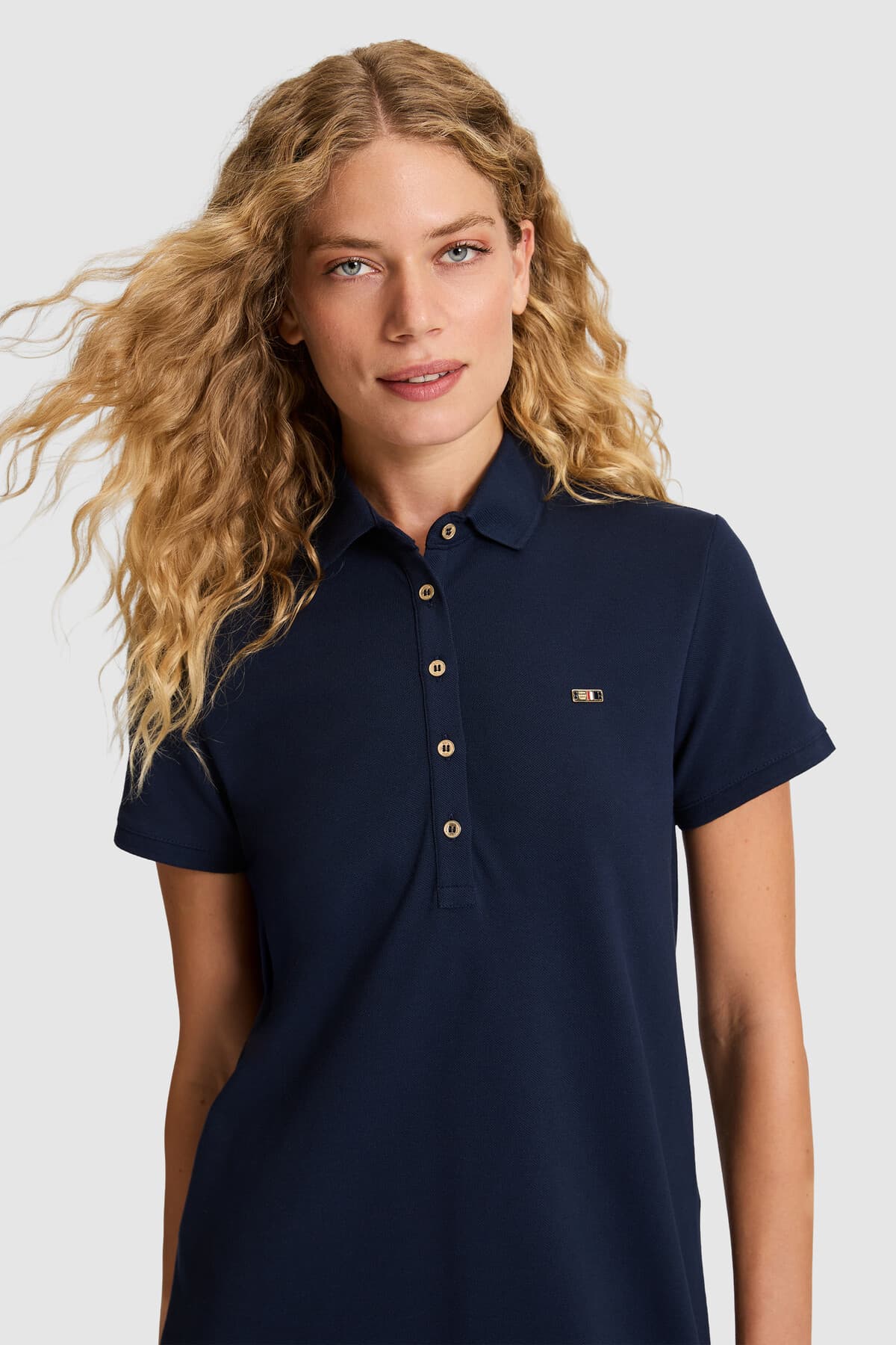 پیراهن بافت زنانه U.S. Polo Assn. سرمهای مدل 50323538-VR033 پیراهن بافت زنانه U.S. Polo Assn. سرمهای مدل 50323538-VR033
