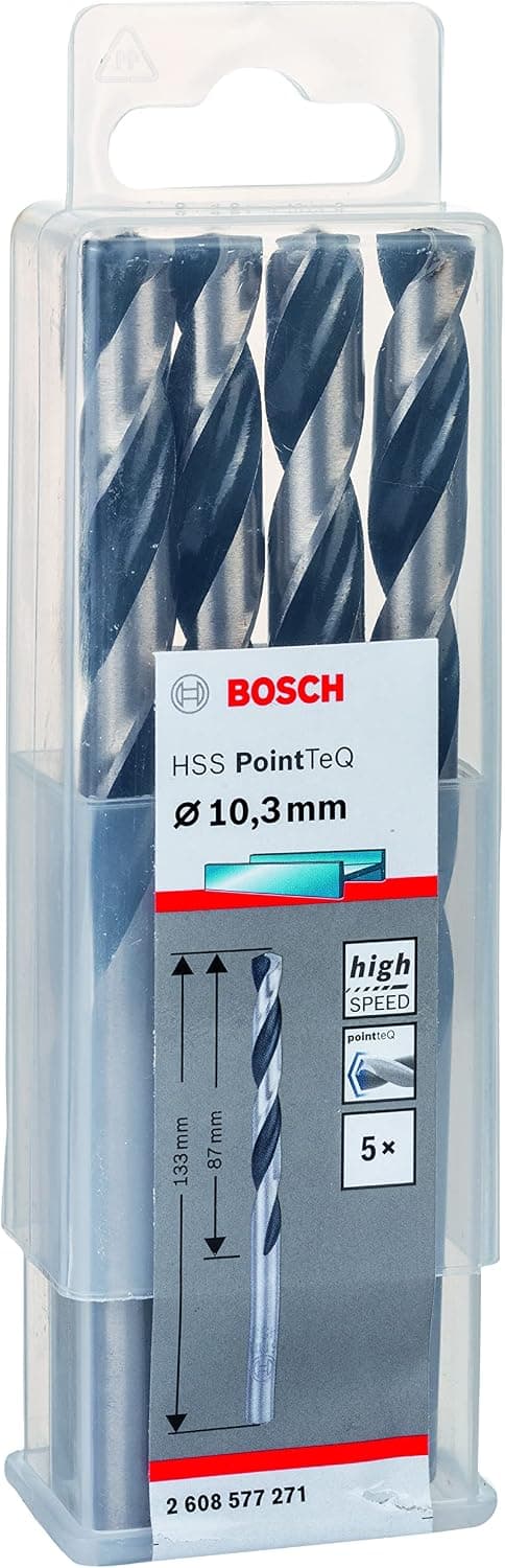 مته فلزی BOSCH اچاساس PointTeQ مطابق DIN 338 سایز 2,5 X 30 57 mm مدل 2608577193 مته فلزی BOSCH اچاساس PointTeQ مطابق DIN 338 سایز 2,5 X 30 57 mm مدل 2608577193