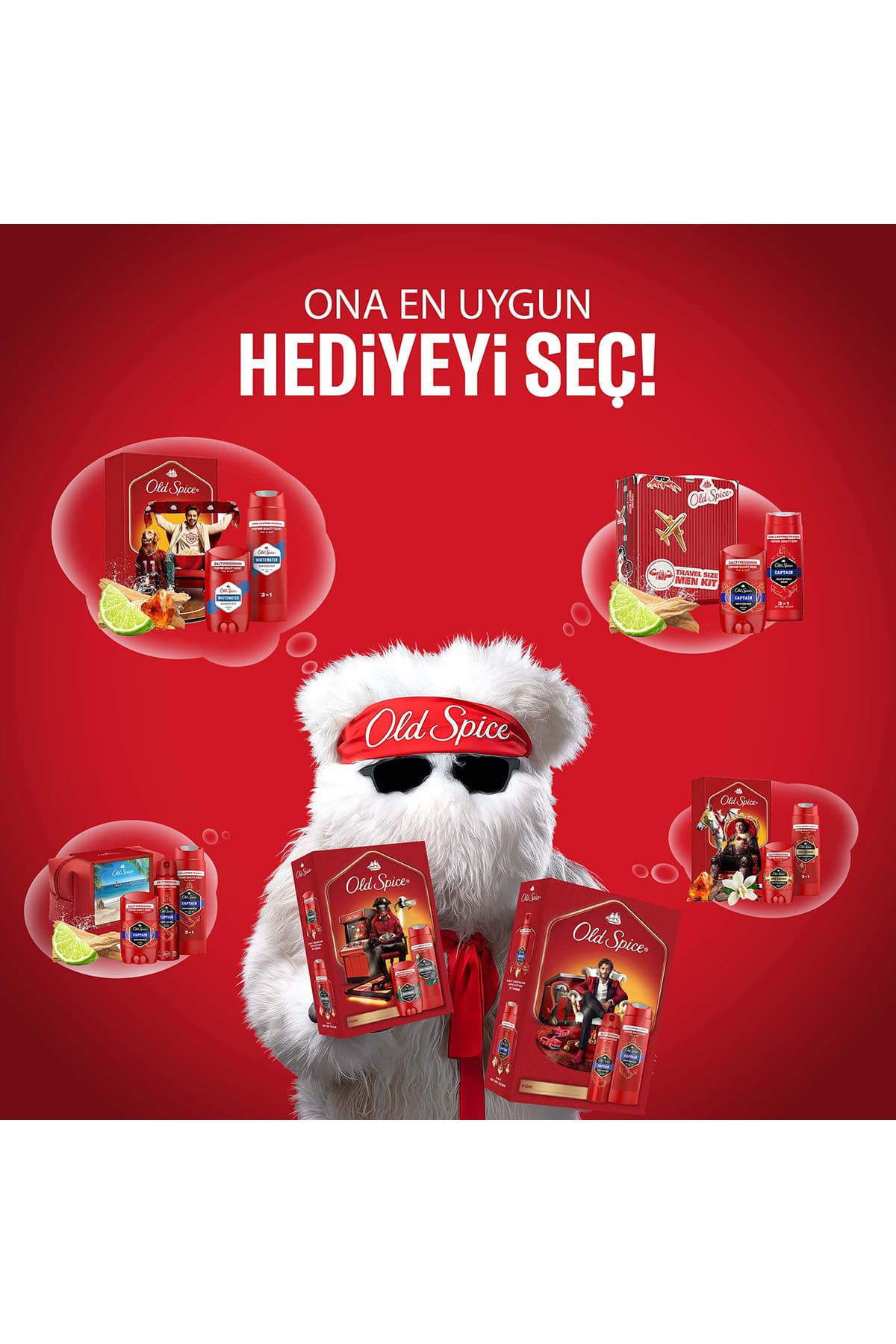 ست هدیه مردانه Old Spice Whitewater شامل دئودورانت استیکی 50ml، ژل دوش و شامپو 250ml ست هدیه مردانه Old Spice Whitewater شامل دئودورانت استیکی 50ml، ژل دوش و شامپو 250ml