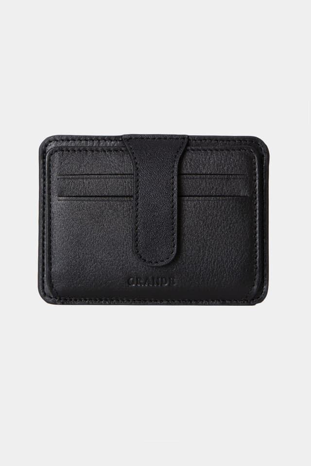 کیف پول زنانه Grande چرمی طبیعی مشکی مدل 3607 کیف پول زنانه Grande چرمی طبیعی مشکی مدل 3607