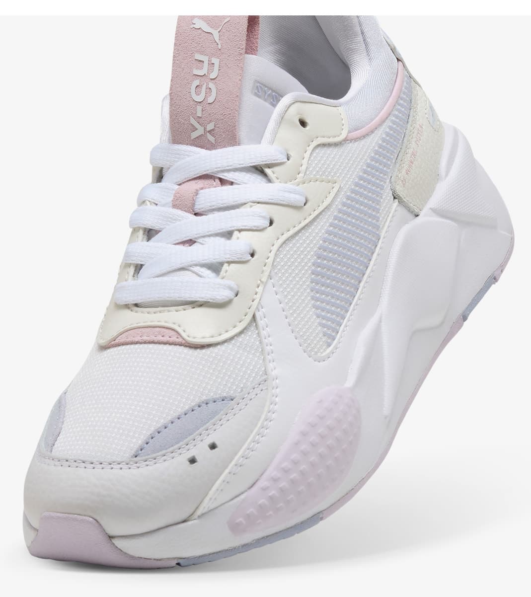 کفش ورزشی زنانه Puma خاکستری/سفید مدل RS-X Soft کفش ورزشی زنانه Puma خاکستری/سفید مدل RS-X Soft