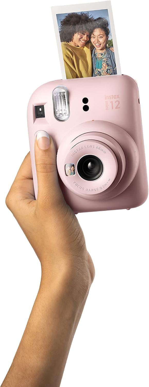 دوربین چاپ سریع Fujifilm instax Mini 12 صورتی دوربین چاپ سریع Fujifilm instax Mini 12 صورتی