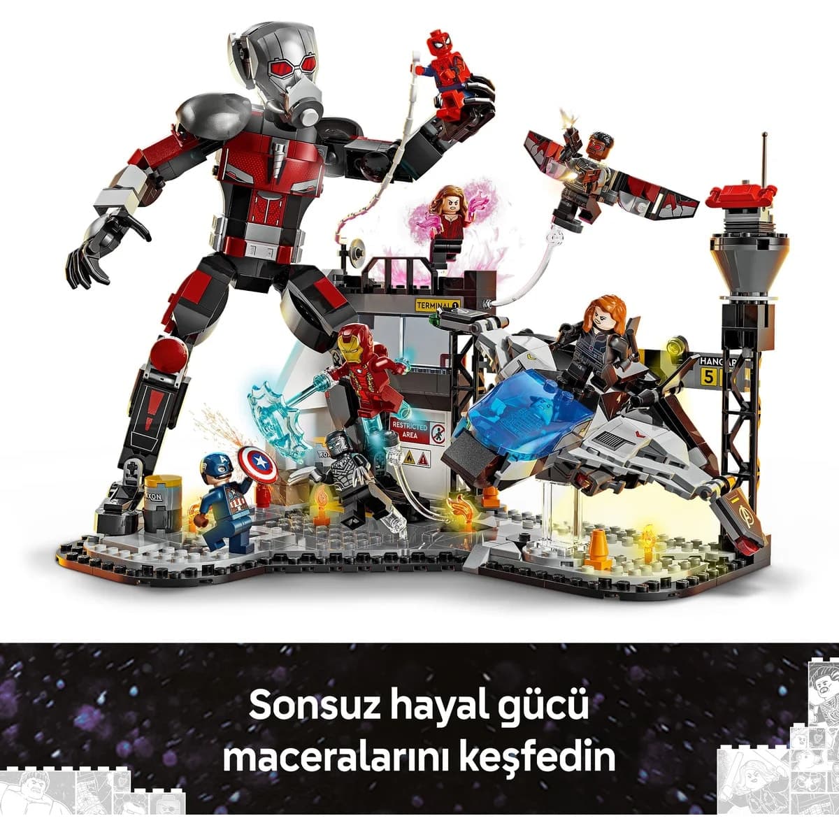 لگو Marvel کاپیتان آمریکا نبرد قهرمانان مدل 76314 736 قطعه لگو Marvel کاپیتان آمریکا نبرد قهرمانان مدل 76314 736 قطعه