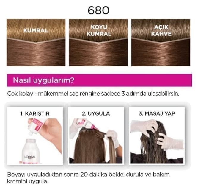 رنگ مو زنانه L'Oreal Paris Casting Crème Gloss قهوهای برنزی مدل 680 رنگ مو زنانه L'Oreal Paris Casting Crème Gloss قهوهای برنزی مدل 680