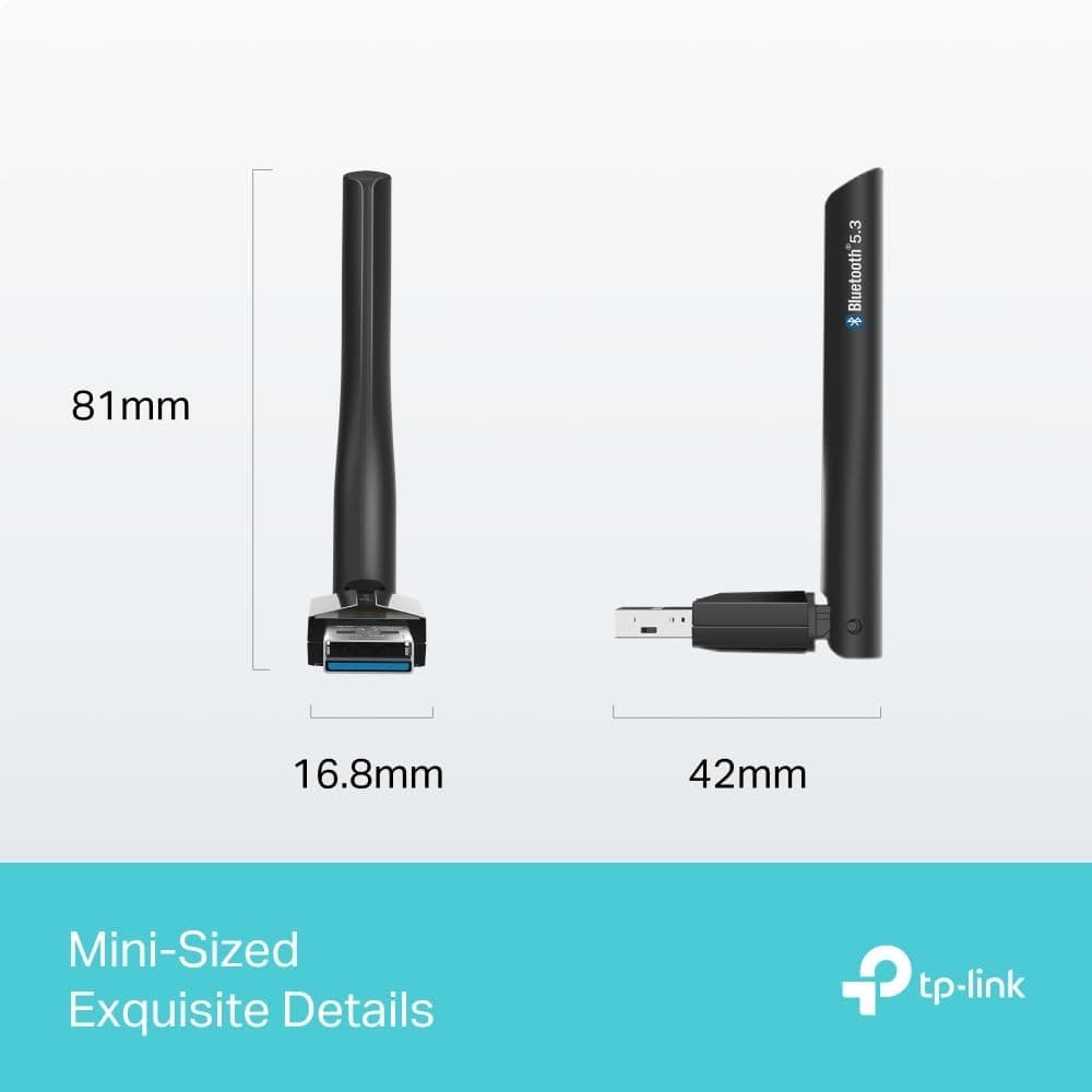 آداپتور USB بلوتوث TP-Link با آنتن خارجی قابل تنظیم مدل UB500 Plus آداپتور USB بلوتوث TP-Link با آنتن خارجی قابل تنظیم مدل UB500 Plus