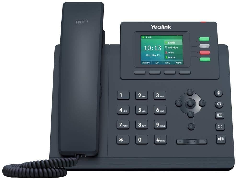 تلفن SIP-IP Yealink با پشتیبانی PoE و گیگابیت مدل SIP-T33G تلفن SIP-IP Yealink با پشتیبانی PoE و گیگابیت مدل SIP-T33G