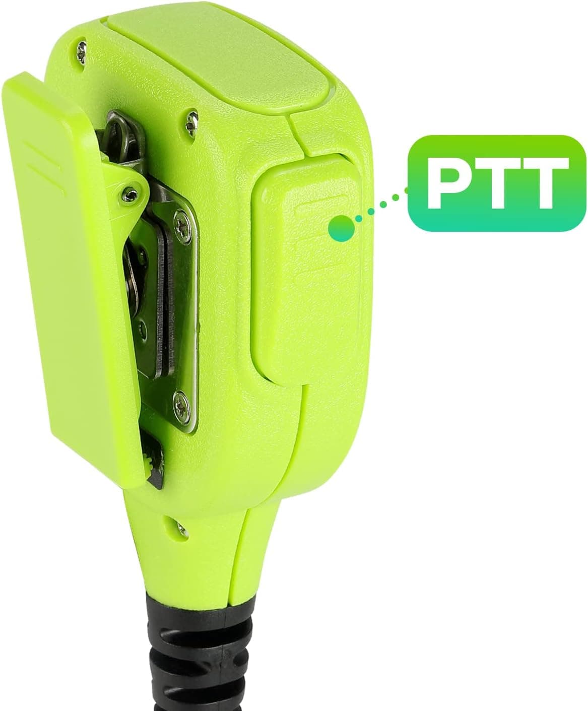 میکروفون بلندگوی شانهای ضدآب KEYBLU دو پین برای رادیوهای BaoFeng UV-5R و Kenwood سبز میکروفون بلندگوی شانهای ضدآب KEYBLU دو پین برای رادیوهای BaoFeng UV-5R و Kenwood سبز