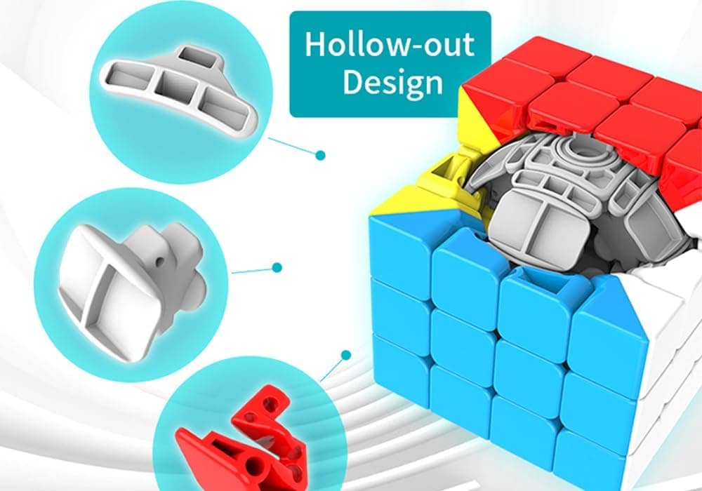 مکعب روبیک سرعتی 4×4×4 HELLOCUBE بدون برچسب مدل Meilong مکعب روبیک سرعتی 4×4×4 HELLOCUBE بدون برچسب مدل Meilong
