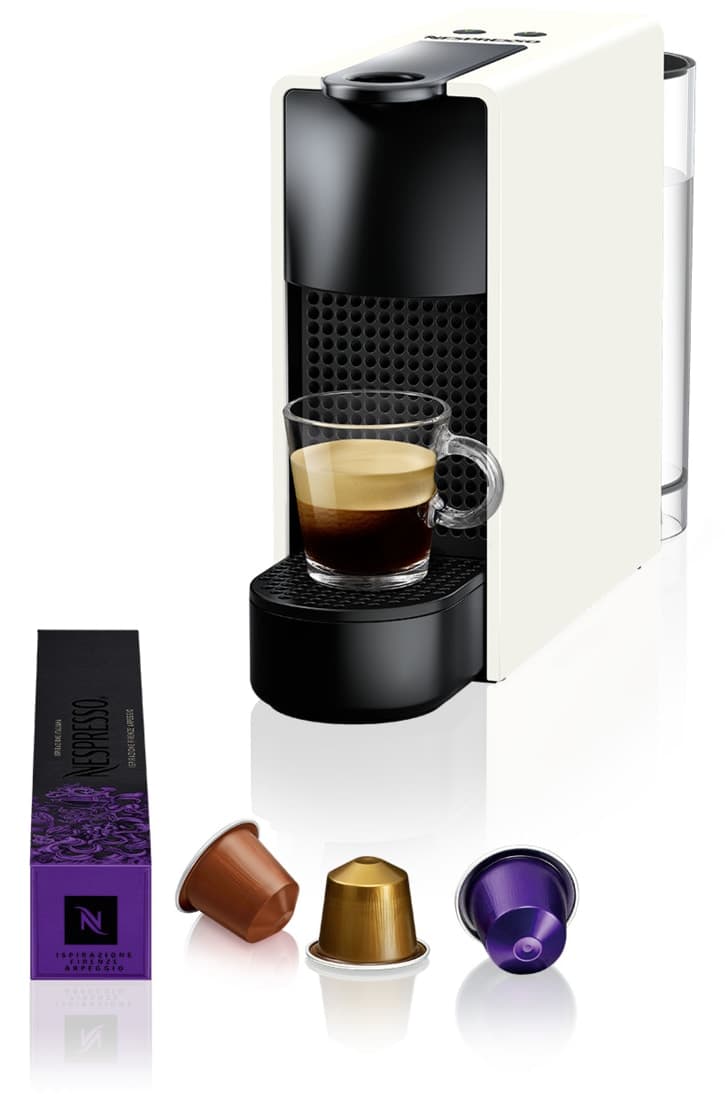دستگاه اسپرسوساز Nespresso Essenza Mini سفید مدل C30 دستگاه اسپرسوساز Nespresso Essenza Mini سفید مدل C30