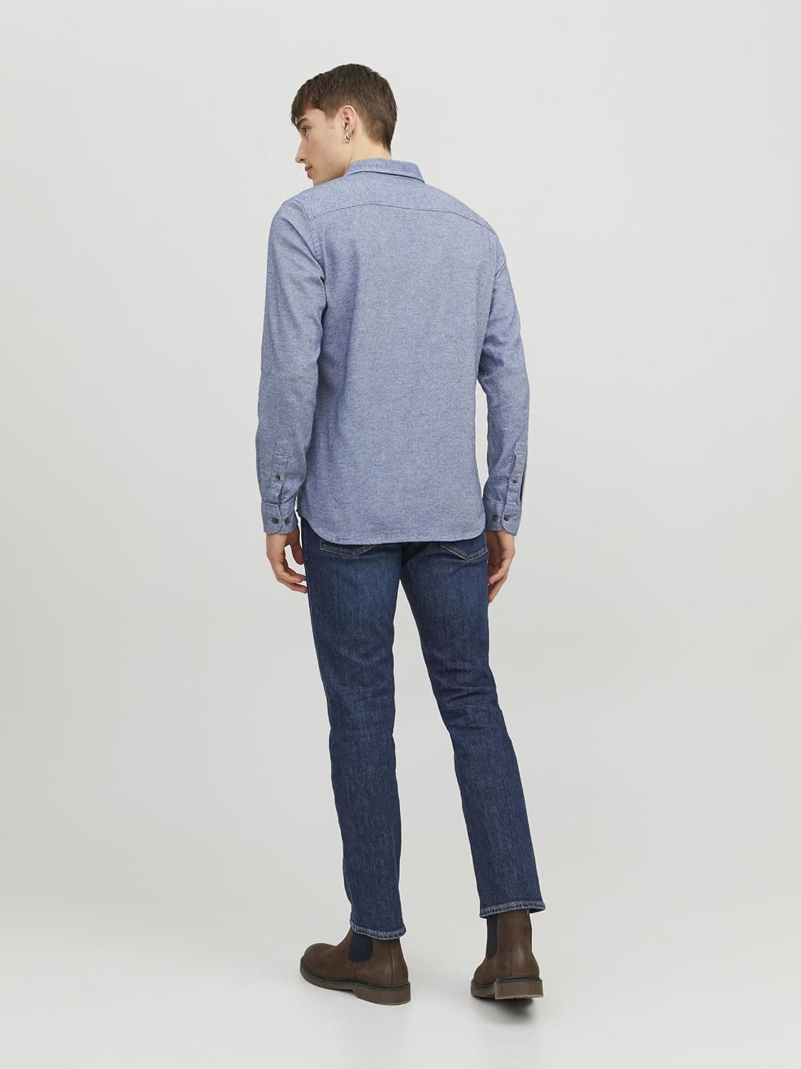 پیراهن مردانه JACK & JONES CLASSIC MELANGE پیراهن مردانه JACK & JONES CLASSIC MELANGE