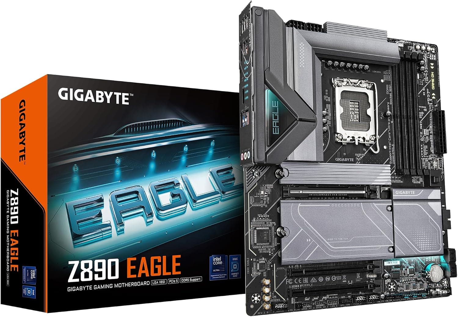 مادربرد GIGABYTE برای پردازندههای Intel Core Ultra سری 2 مدل Z890 Eagle مادربرد GIGABYTE برای پردازندههای Intel Core Ultra سری 2 مدل Z890 Eagle