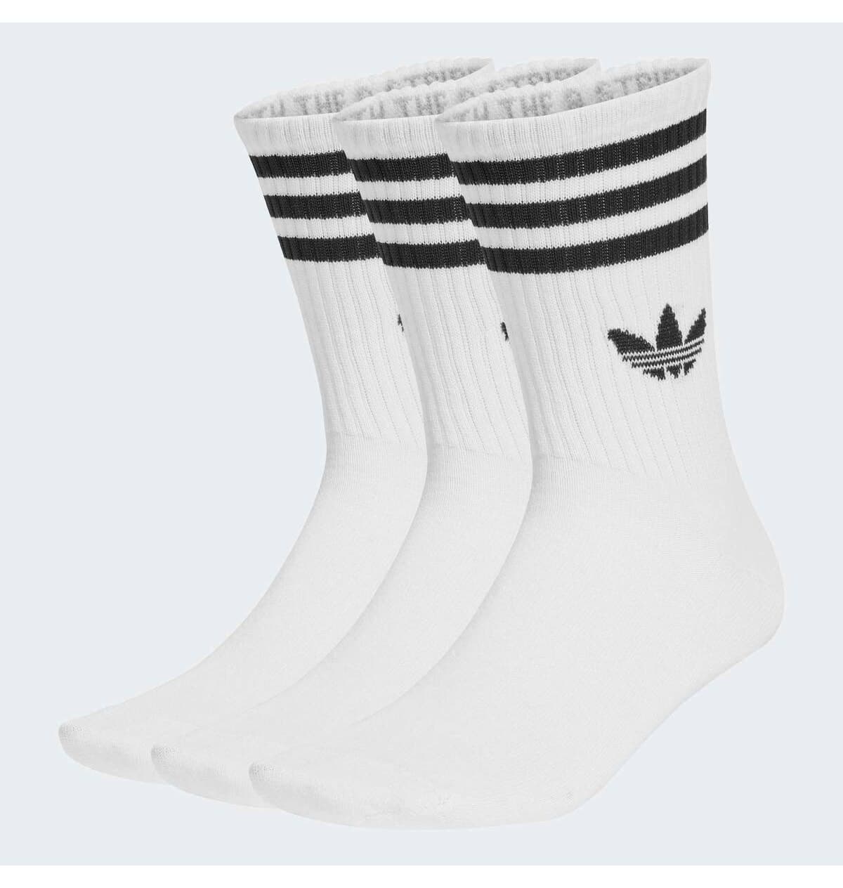 جوراب زنانه adidas سفید 3 عددی مدل JV7401 جوراب زنانه adidas سفید 3 عددی مدل JV7401