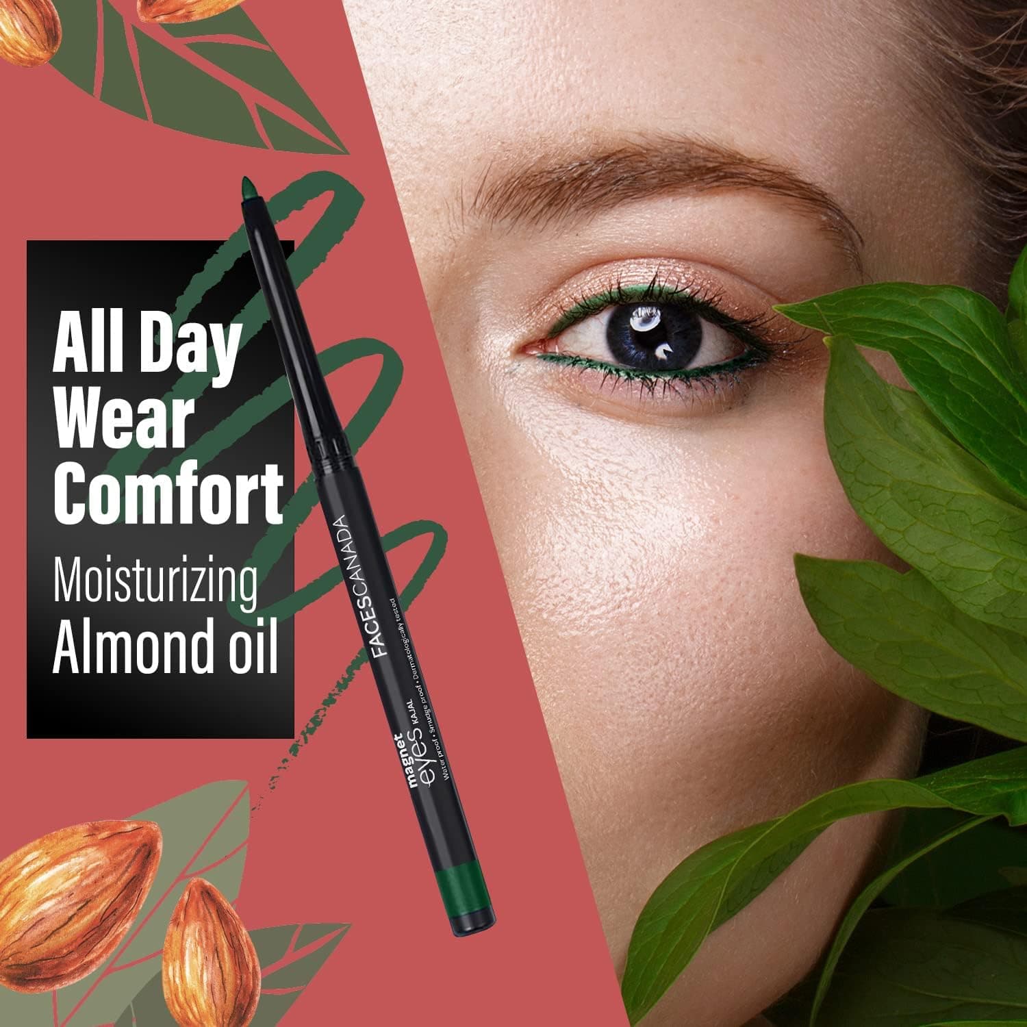 مداد چشم رنگی FACESCANADA Magneteyes قهوهای Comfort 03، 0.30G مداد چشم رنگی FACESCANADA Magneteyes قهوهای Comfort 03، 0.30G