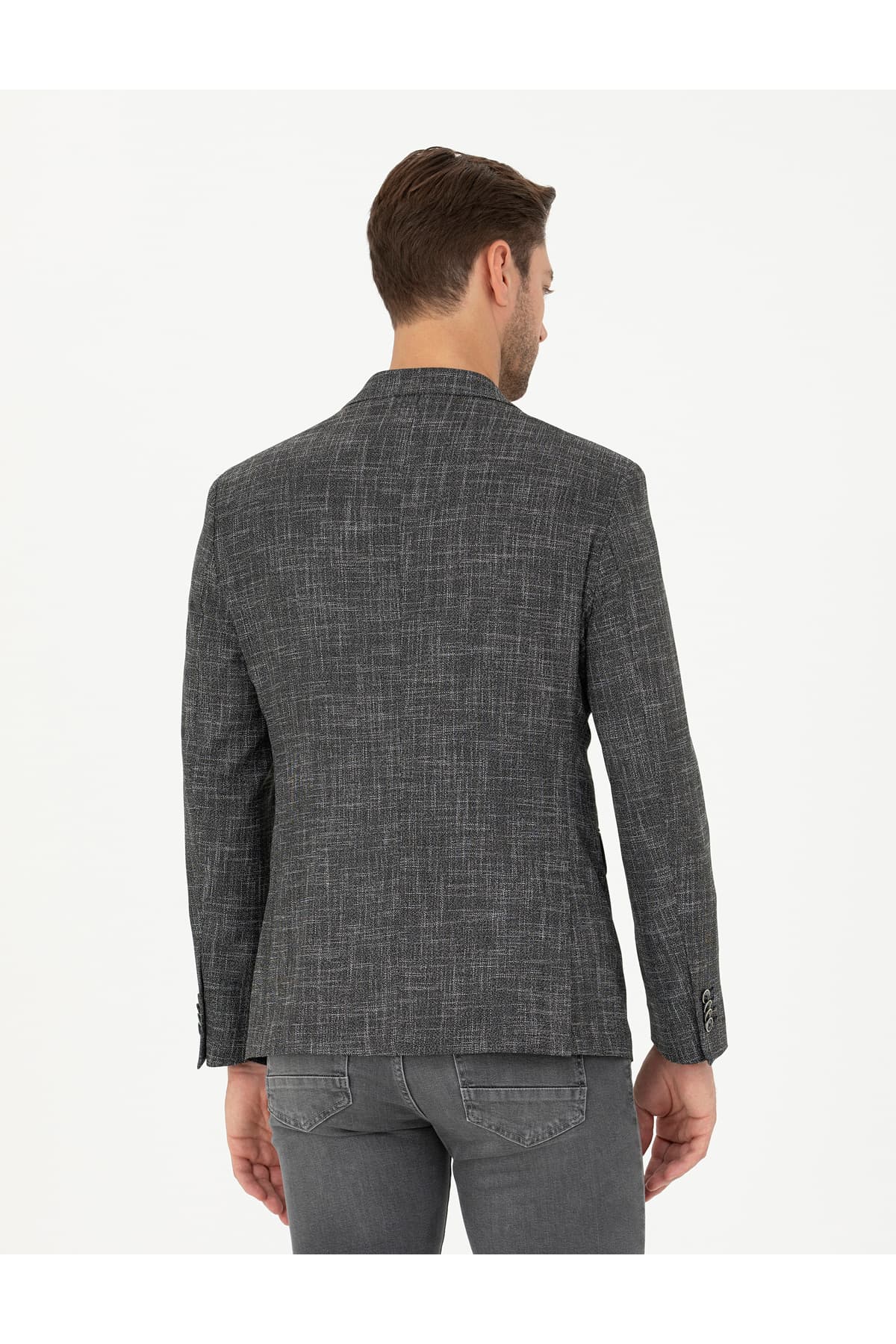 کت مشکی فیت اسلیم Pierre Cardin مدل 50288523-VR046 کت مشکی فیت اسلیم Pierre Cardin مدل 50288523-VR046