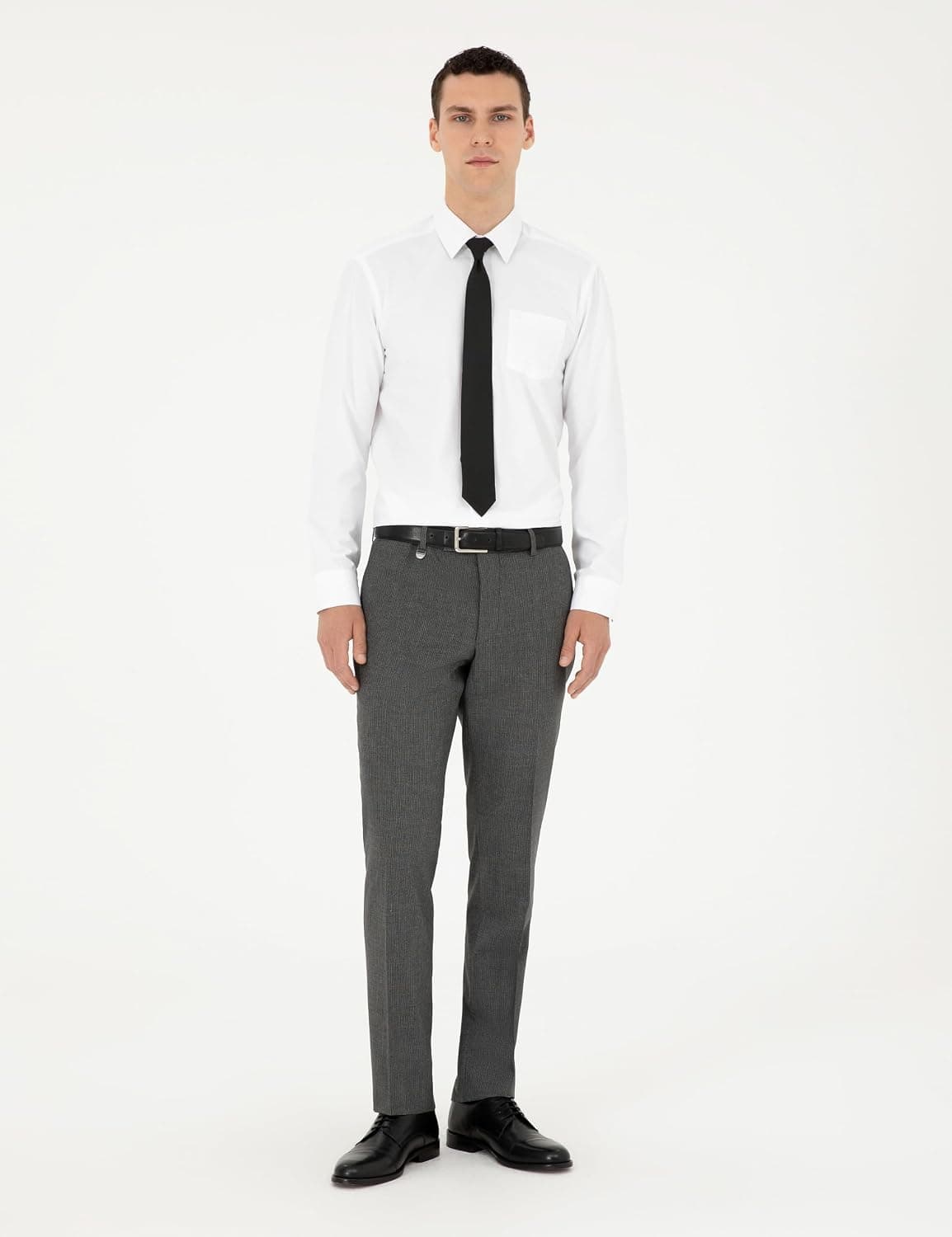 شلوار مردانه Pierre Cardin به رنگ دودی مدل 50297523-VR058 شلوار مردانه Pierre Cardin به رنگ دودی مدل 50297523-VR058