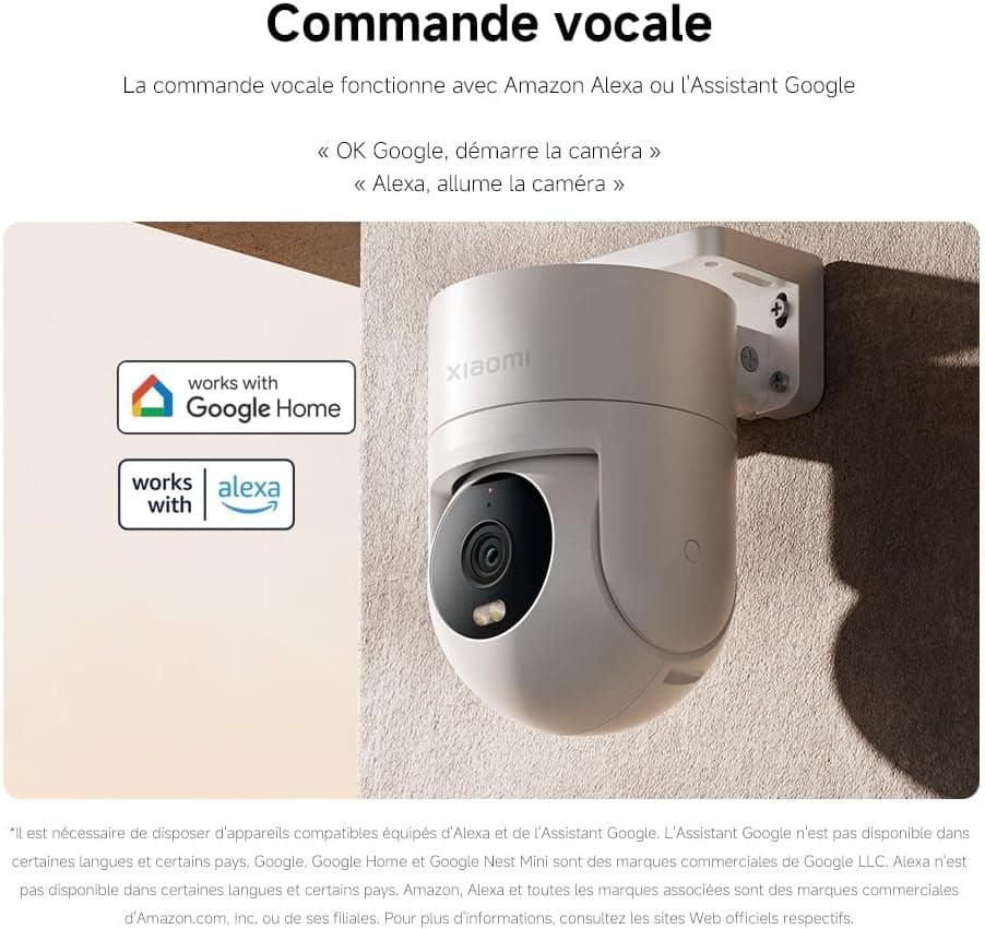 دوربین مداربسته فضای باز Xiaomi مدل CW300 با وضوح 2,5K دوربین مداربسته فضای باز Xiaomi مدل CW300 با وضوح 2,5K