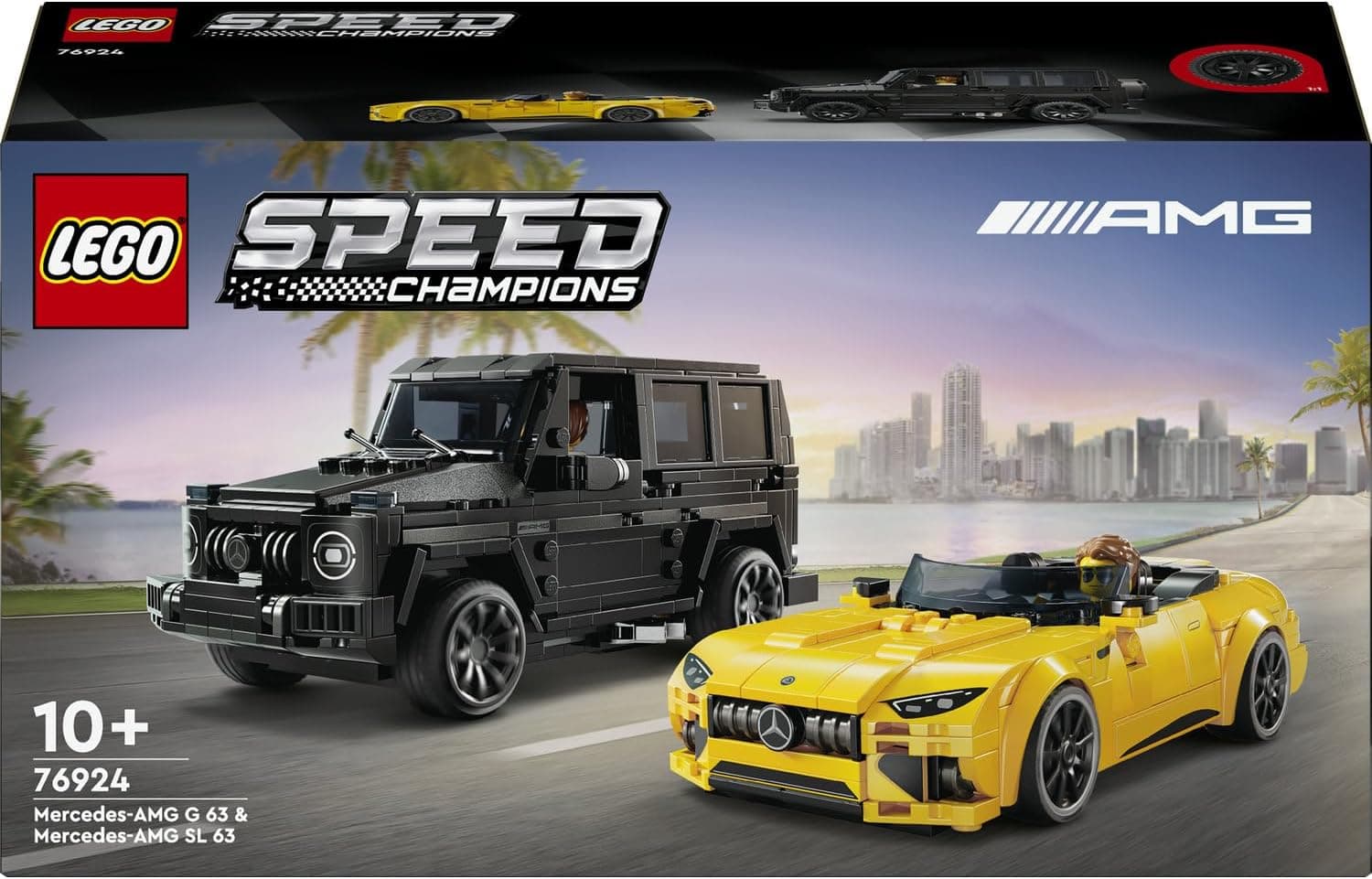 لگو Speed Champions مدل Mercedes-AMG G 63 و Mercedes-AMG SL 63 مدل 76924 لگو Speed Champions مدل Mercedes-AMG G 63 و Mercedes-AMG SL 63 مدل 76924
