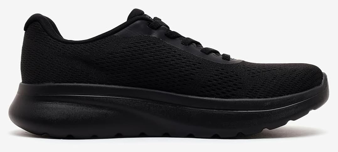 کفش پیادهروی مردانه Skechers Go Walk Arch Fit N-Joy سیاه مدل 217087TK BBK کفش پیادهروی مردانه Skechers Go Walk Arch Fit N-Joy سیاه مدل 217087TK BBK