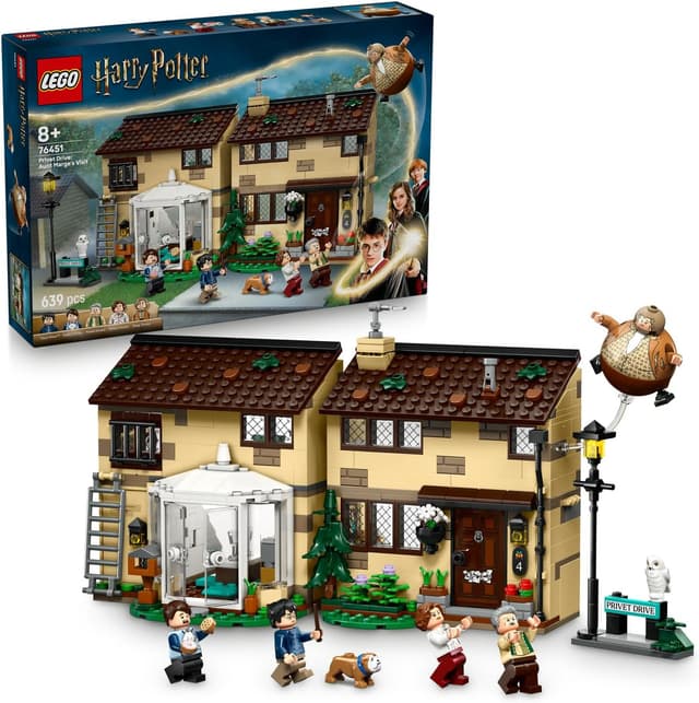 لگو 76451 Harry Potter Privet Drive بازدید خاله مارج لگو 76451 Harry Potter Privet Drive بازدید خاله مارج