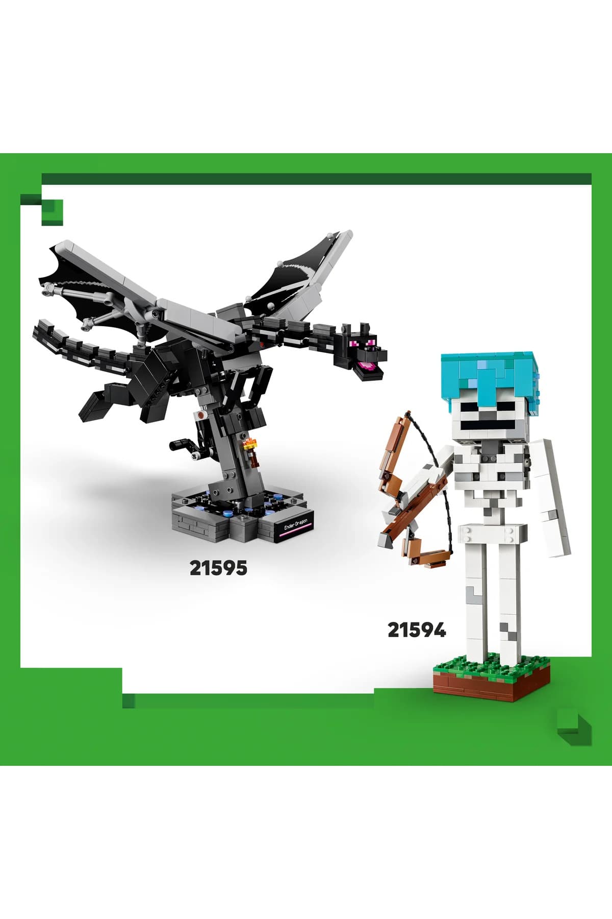 ست ساختنی برای کودکان بالای ۱۰ سال لگو Minecraft اژدهای Ender مدل 21595، 710 قطعه ست ساختنی برای کودکان بالای ۱۰ سال لگو Minecraft اژدهای Ender مدل 21595، 710 قطعه