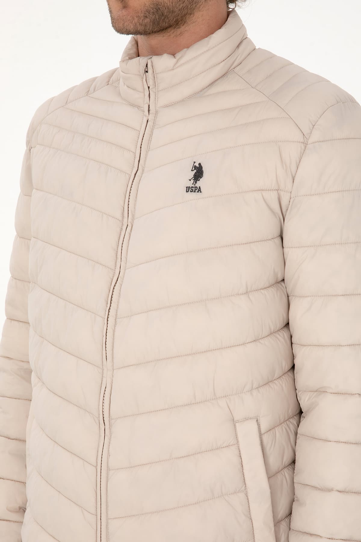 کاپشن مردانه U.S. Polo Assn. سنگی مدل 50312001-VR049 کاپشن مردانه U.S. Polo Assn. سنگی مدل 50312001-VR049