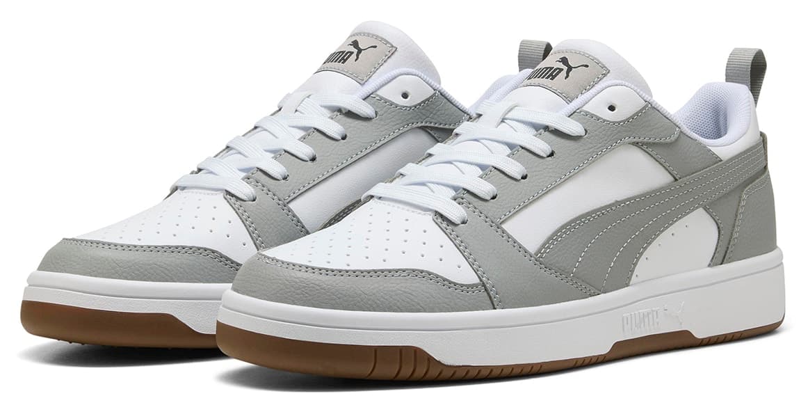 کفش اسنیکر مردانه Puma سفید Rebound V6 Low مدل 40638853 کفش اسنیکر مردانه Puma سفید Rebound V6 Low مدل 40638853