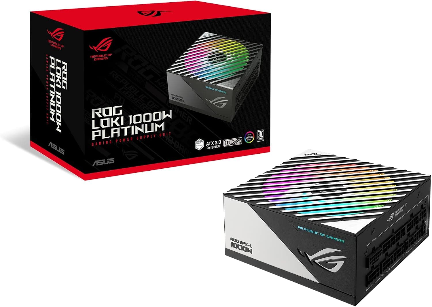 منبع تغذیه کامپیوتر ASUS ROG Loki SFX-L 1000W Platinum تمام ماژولار منبع تغذیه کامپیوتر ASUS ROG Loki SFX-L 1000W Platinum تمام ماژولار