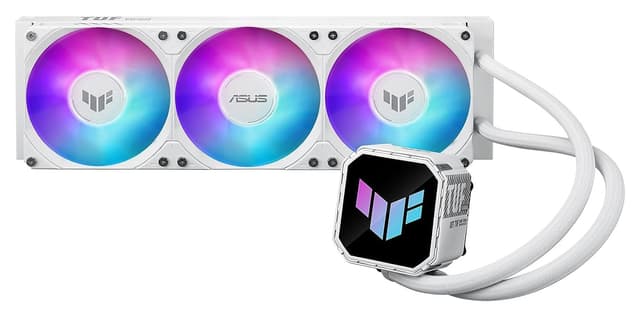 خنککننده مایع پردازنده ASUS TUF Gaming LC III 360 ARGB سفید 360mm سازگار با Intel و AMD خنککننده مایع پردازنده ASUS TUF Gaming LC III 360 ARGB سفید 360mm سازگار با Intel و AMD