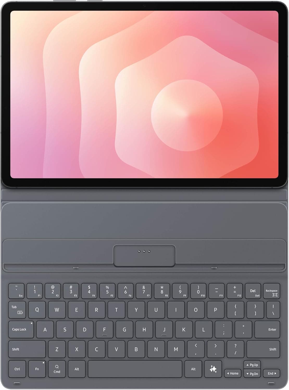 کاور کتابی کیبورددار باریک تبلت Samsung Galaxy Tab S11 مشکی کاور کتابی کیبورددار باریک تبلت Samsung Galaxy Tab S11 مشکی