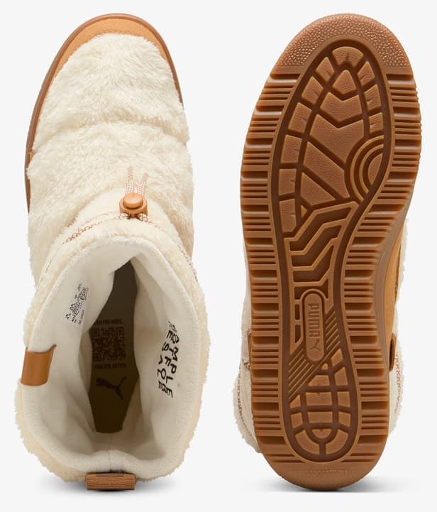 بوت زنانه Puma جیر قهوهای/بژ مدل Snowbae بوت زنانه Puma جیر قهوهای/بژ مدل Snowbae