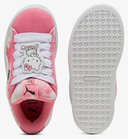 کفش ورزشی بچگانه Puma صورتی Suede Hello Kitty Friends کفش ورزشی بچگانه Puma صورتی Suede Hello Kitty Friends