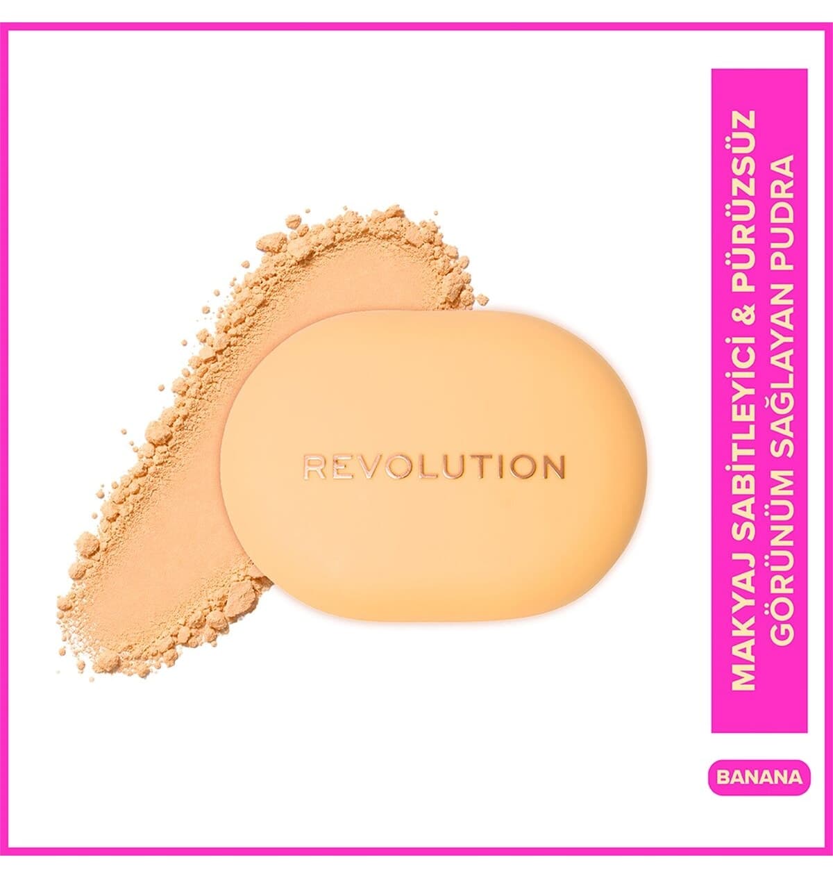 پودر فشرده Revolution Pops Banana متوسط پودر فشرده Revolution Pops Banana متوسط
