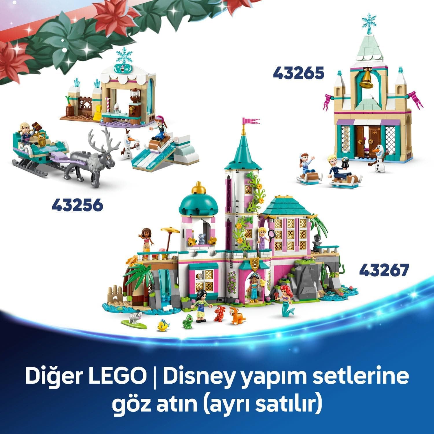 لگو Disney Karlar Ülkesi تقویم سال نو 2025 مدل 43273 لگو Disney Karlar Ülkesi تقویم سال نو 2025 مدل 43273
