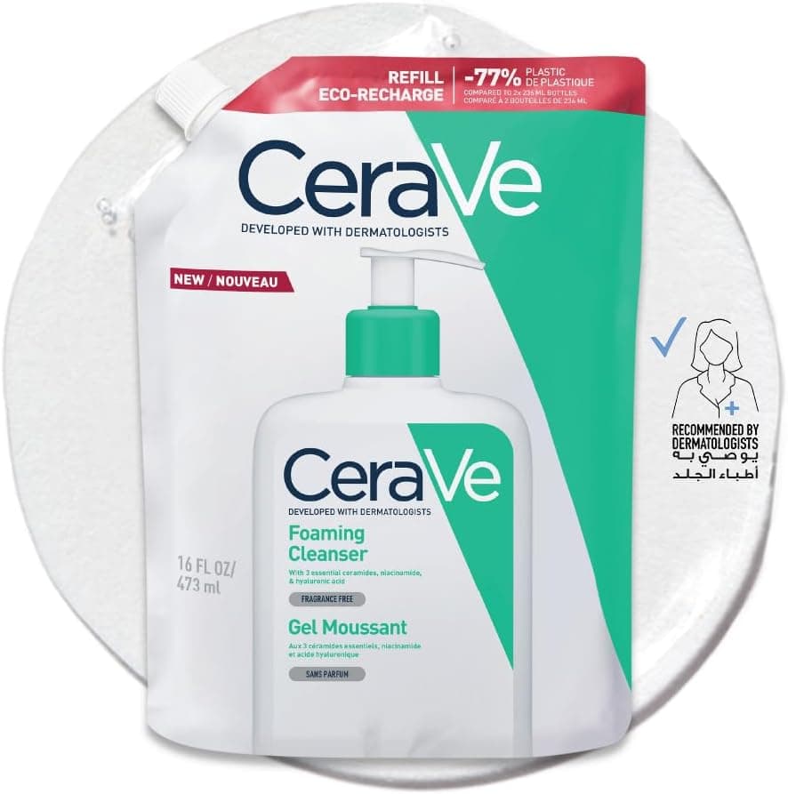 ژل شوینده CeraVe کفی برای پوست نرمال تا چرب با هیالورونیک اسید 473ml ژل شوینده CeraVe کفی برای پوست نرمال تا چرب با هیالورونیک اسید 473ml